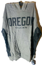 Colosseum Athletics Men&#39;s Oregon Ducks Frigid Pullover Hoodie Gray - LARGE - £18.76 GBP