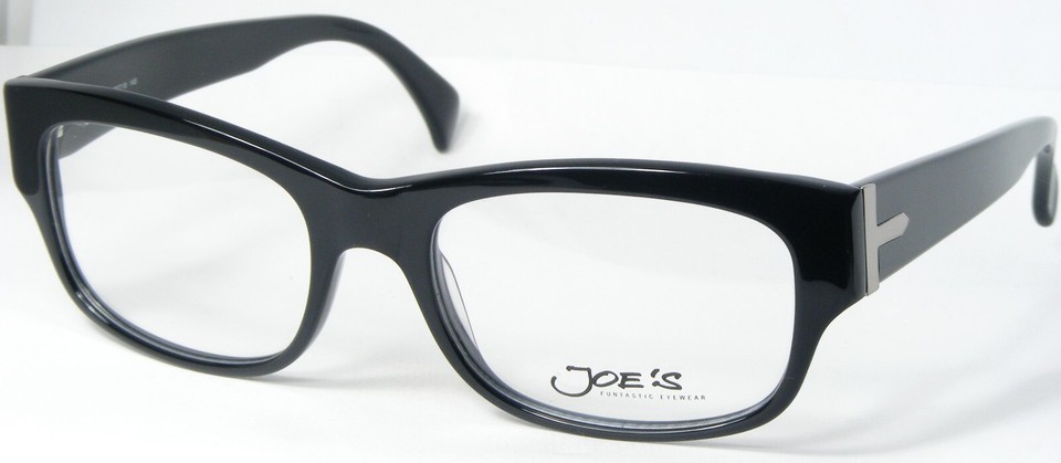 JOE&#39;S JOE4735 2 BLACK UNIQUE EYEGLASSES GLASSES PLASTIC FRAME 53-18-145mm - $127.57