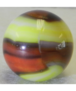 #17925m Rare *Mint Minus* Vintage Marble King Ruby Bee Marble .65 Inches - £226.29 GBP