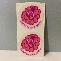 Vintage CTP Scratch ‘N Sniff Raspberry Stickers - £8.64 GBP
