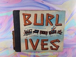 Burl Ives – The Wayfaring Stranger (4xShellac 10&#39;&#39;, 1944, Columbia) - £7.45 GBP