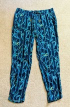 Lilly Pulitzer Piper Crop Bamboo Print Pants Resort Wear S Euc! - £28.41 GBP