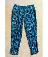LILLY PULITZER Piper Crop Bamboo Print Pants Resort Wear S EUC! - $35.63