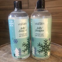 (2) Vitabath Jolly Juniper Shower Gel - 33.8 oz Each - $37.39