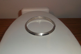 Vintage 1980&#39;s Sterling Silver .925 Marked Bangle Bracelet - £23.44 GBP