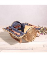 Verona Wine &amp; Cheese Picnic Basket-Blue or Green - $230.97 CAD
