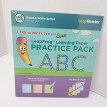 Leap Frog Learning Paper Practice Pack ~ Abc ~ Learn To Write New Sealed - £11.37 GBP