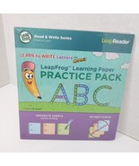 LEAP FROG LEARNING PAPER PRACTICE PACK ~ ABC ~ Learn to Write NEW SEALED - £11.35 GBP