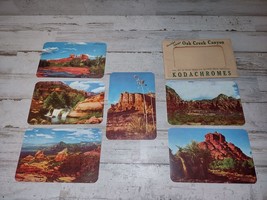 Vintage Kodachromes Reproduction Oak Creek Canyon Arizona Postcards w/ S... - $10.85
