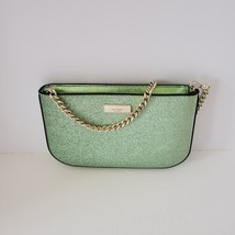 Kate Spade KK326 Kenzie Glitter Lilly Pochette Clutch Handbag Metallic S... - $70.89