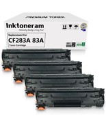 CF283A 83A Compatible Toner Cartridges Replacement for HP CF283A 83A Las... - $102.10