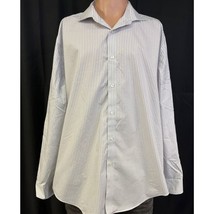 Calvin Klein Men&#39;s White Shirt/Button Up/Slim Fit Sz 2XL SKU 4862 - $19.18