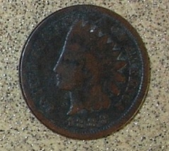 1888 Indian Head Penny Rim Strike Error; Rare Old Coin Money for Collection - $27.95