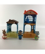 Hub Bubs Happy Hollow Preschool Playset Animal Figures Vintage 1975 Matt... - $59.37 CAD