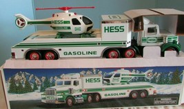HESS  Toy HELICOPTER SEMI TRUCK  SERIES  Edition premium GASOLINE 1995 - $21.60