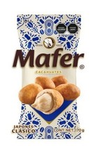 2X Mafer Classic Japanese Peanuts ( Cacahuate Japones Clasico ) 2 Big Ba... - $21.77