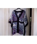 Alice + Trixie Silk Kimono Style Blouse Size 1X - £15.51 GBP