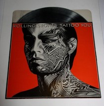 Rollin Stones Popfolio Folder Vintage 1981 Tattoo You Mick Jagger Keith Richard - $19.99