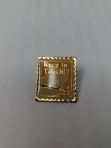 USPS Keep In Touch 22 Cent Stamp Lapel or Hat Pin USA JGA Free Shipping - £7.78 GBP