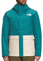 The North Face Mens Clement Triclimate Jacket XL Harbor Blue/Gravel/Black - NWT - £119.86 GBP