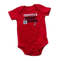 Baby Bodysuit 6-9M Red Mommy’s Secret Admirer - $7.87