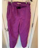 St. Johns bay purple large ski pants vintage like - $49.50