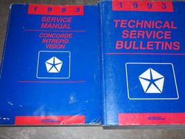 1993 Eagle Vision Dodge Intrepid Concorde Service Shop Repair Manual Set W Tech - £47.12 GBP
