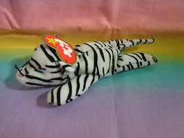 McDonald&#39;s Vintage 1999 TY Beanie Baby Blizz The White Tiger 6&quot; - £1.53 GBP