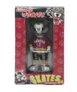  Chicago Wolves “Skates The Wolf” Bobblehead Figurine - £31.14 GBP