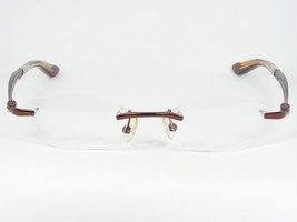 Koali 4373C SI918 Burgundy Eyeglasses Glasses Metal Rimless 51-17-140mm - £67.42 GBP