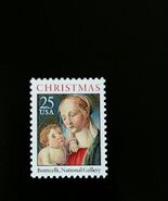 1988 25c Madonna &amp; Child, Botticelli, National Gallery Scott 2399 Mint F... - $0.99