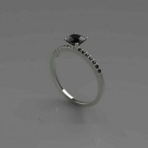1.50Ct Cushion Lab-Created Diamond Women Engagement Ring 14k White Gold ... - £107.26 GBP