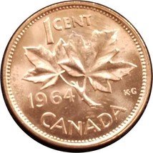 1964 Canada One Cent BU - £1.13 GBP
