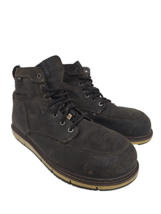 KEEN MENS SAN JOSE 6&quot; WP ALUMINUM TOE Work Boots CASCADE BROWN/BLACK Siz... - $94.99