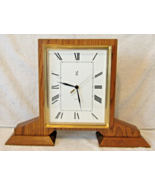 1970s JAZ Made in France Department Store Model Heavy Oak Frame Clock  - £50.60 GBP