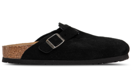BIRKENSTOCK 25S/S Boston BS Black Unisex Slipper Casual Sandal [EU36~43]... - $247.41