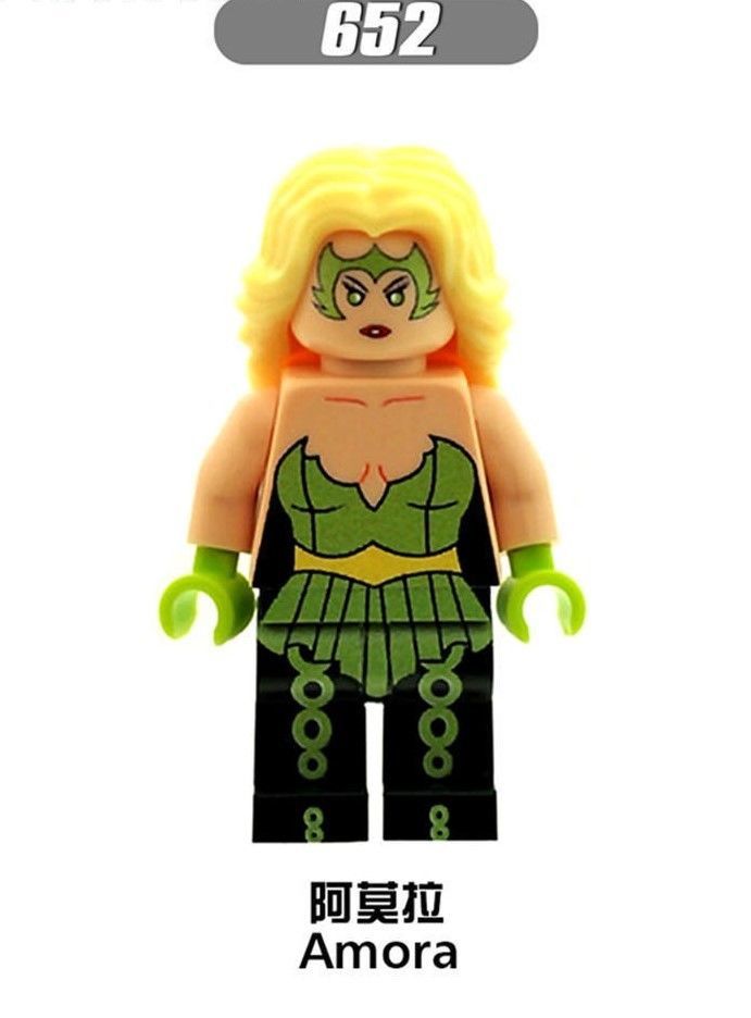 Amora Enchantress Marvel Thor Custom Minifigures - $8.46