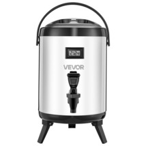 VEVOR Insulated Beverage Dispenser, 1.5gal Stainless Steel Thermal Drink... - $39.99