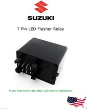 Suzuki Flasher Relay LED Signal Light 7 pins GSXR 600 750 1000 K5 K8 K9 L0 - £14.27 GBP