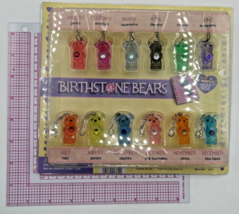 Vintage Vending Display Board Birthstone Bears 0157 - £31.33 GBP