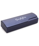 NEW Simplylite Blue Eyeglasses Glasses Case Blue w/ Microfiber Cleaning ... - $10.77