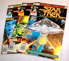 1980 Lot 3 Star Trek #1 #2 #3 Movie  Kirk Spock Motion Picture Comics Marvel - £42.82 GBP