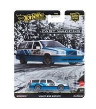 Hot Wheels Premium 2025 Car Culture FAST WAGONS 5 Cars Set NEW Audi Volvo Chevy image 4