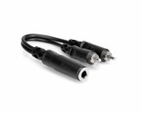 Hosa YPP-106 1/4&quot; TSF to Dual 1/4&quot; TS Y Cable - £7.23 GBP+