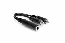 Hosa YPP-106 1/4&quot; TSF to Dual 1/4&quot; TS Y Cable - £7.23 GBP+