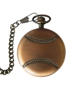 Baseball Pocket Watch Mens gift he will love this Fathers Day! Ships fre... - £39.96 GBP