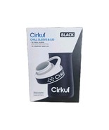 Cirkul Chill Sleeve &amp; Comfort-Grip Lid for 22oz Bottle Black - $199.68 MXN