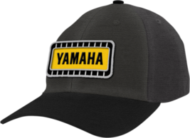 Yamaha Apparel Mens Vintage Patch Hat Snapback Snap Back Cap Lid Gray OSFM - £20.05 GBP