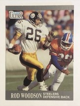 Rod Woodson 1991 Fleer Ultra #117 Pittsburgh Steelers NFL Football Card - £0.92 GBP