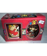 Vintage Looney Tunes Tazmania Devil Collectible Mug And Ornament - $27.09 CAD